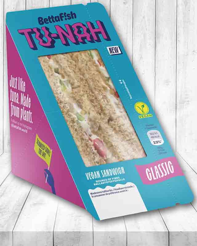 Eine Packung BettaFish Tu-Nah Sandwich Classic