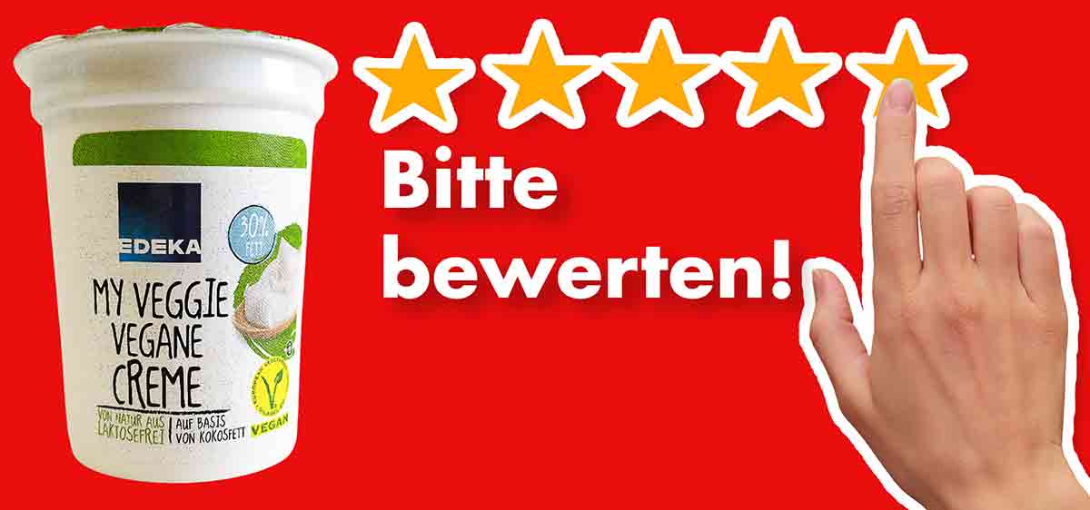 Bitte bewerte die Vegane Crème fraîche von EDEKA My Veggie. Bewertungen Edeka My Veggie Vegane Creme