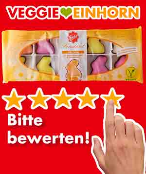 Bitte bewerte die veganen Fondant Hasen der Marke Friedel. Bewertungen Friedel Fondant Hasen