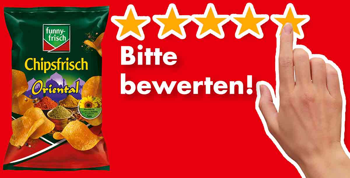 Bitte bewerte die Chipsfrisch Oriental von Funny Frisch. Bewertungen Funny Frisch Oriental