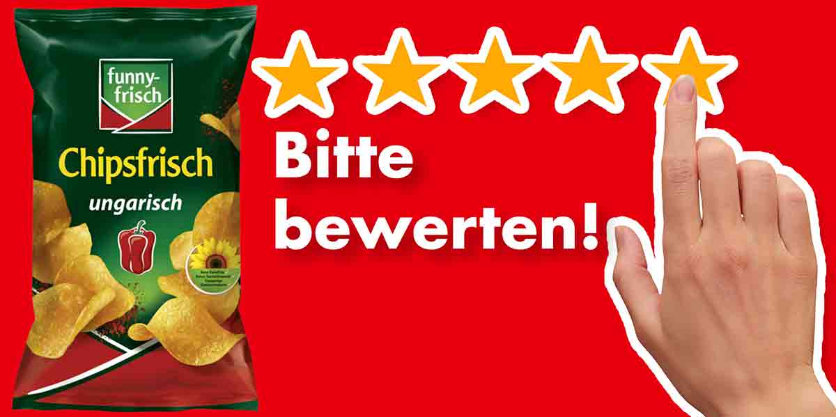 Bitte bewerte die Chipsfrisch ungarisch von Funny Frisch. Bewertungen Funny Frisch Chipsfrisch ungarisch
