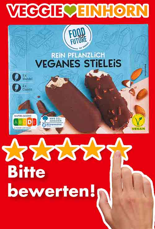 Bitte bewerte das vegane Stieleis von Food For Future! Bewertungen Veganes Stieleis von Penny