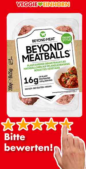 Bitte bewerte die Fleischbällchen von Beyond Meat Bewertungen Beyond Meatballs
