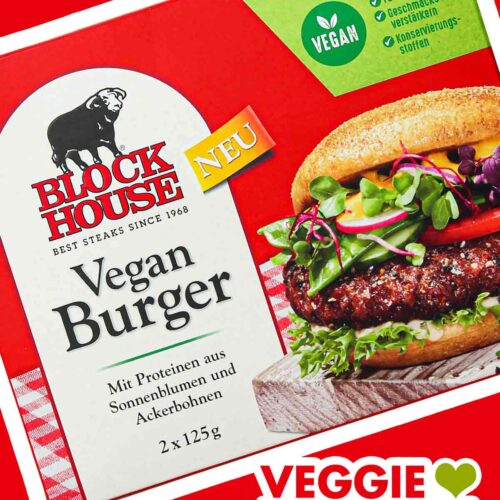 Vegane Burger Patties von Block House