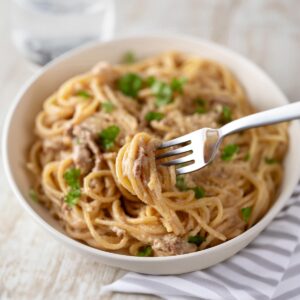 Blumenkohl Carbonara