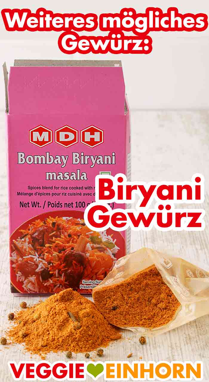 Biryani Gewürz Mischung Eine Packung Bombay Biryani Masala Gewürz