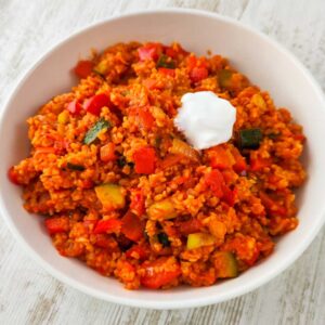 Bulgur mit Gemüse