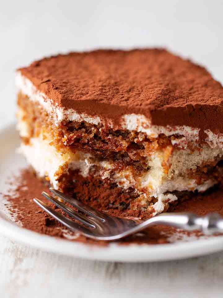 Veganes Tiramisu mit Mascarpone aus Cashews