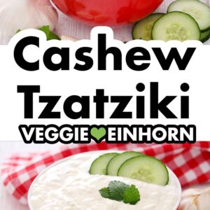 Zaziki vegan aus Cashews und Tofu