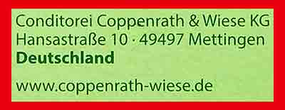 Die vegane Mandel-Bienenstich Torte wird von Coppenrath und Wiese hergestellt. Conditorei Coppenrath und Wiese aus 49497 Mettingen