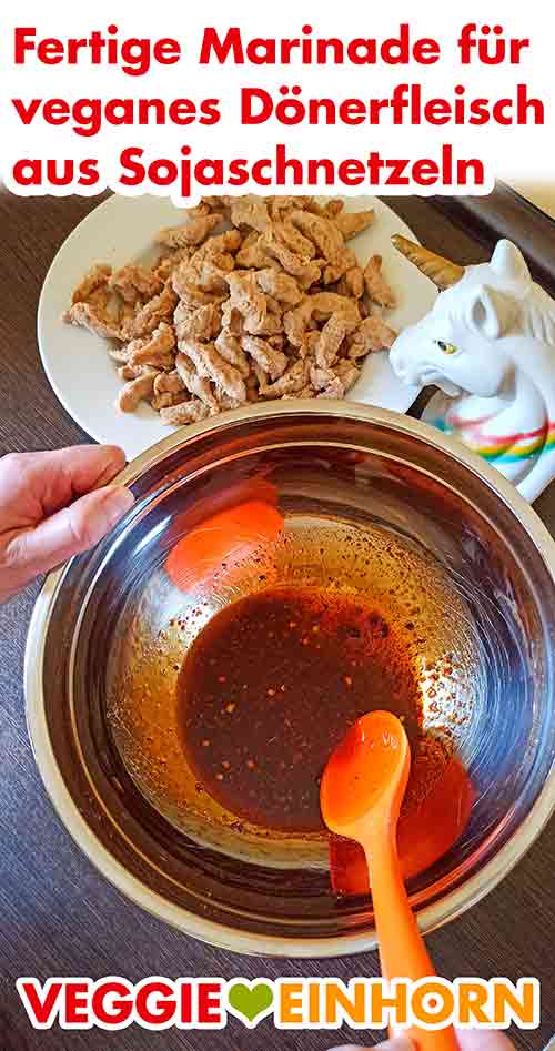 Fertige Dönermarinade für veganes Dönerfleisch Döner Marinade