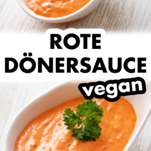 Scharfe rote Dönersoße
