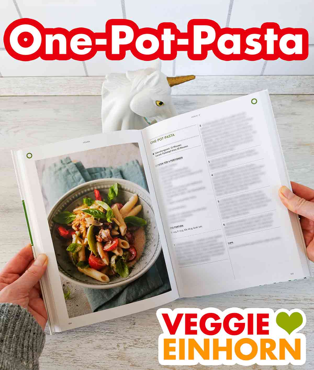 Vegane One Pot Pasta One Pot Pasta im Kochbuch Vegan von A bis Z von Dr. Oetker