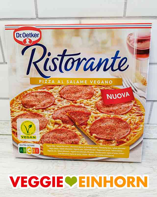 Dr. Oetker Ristorante Pizza al salame vegano