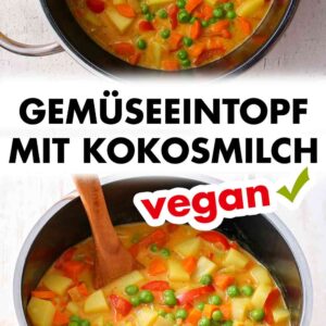 Gemüseeintopf mit Kokosmilch