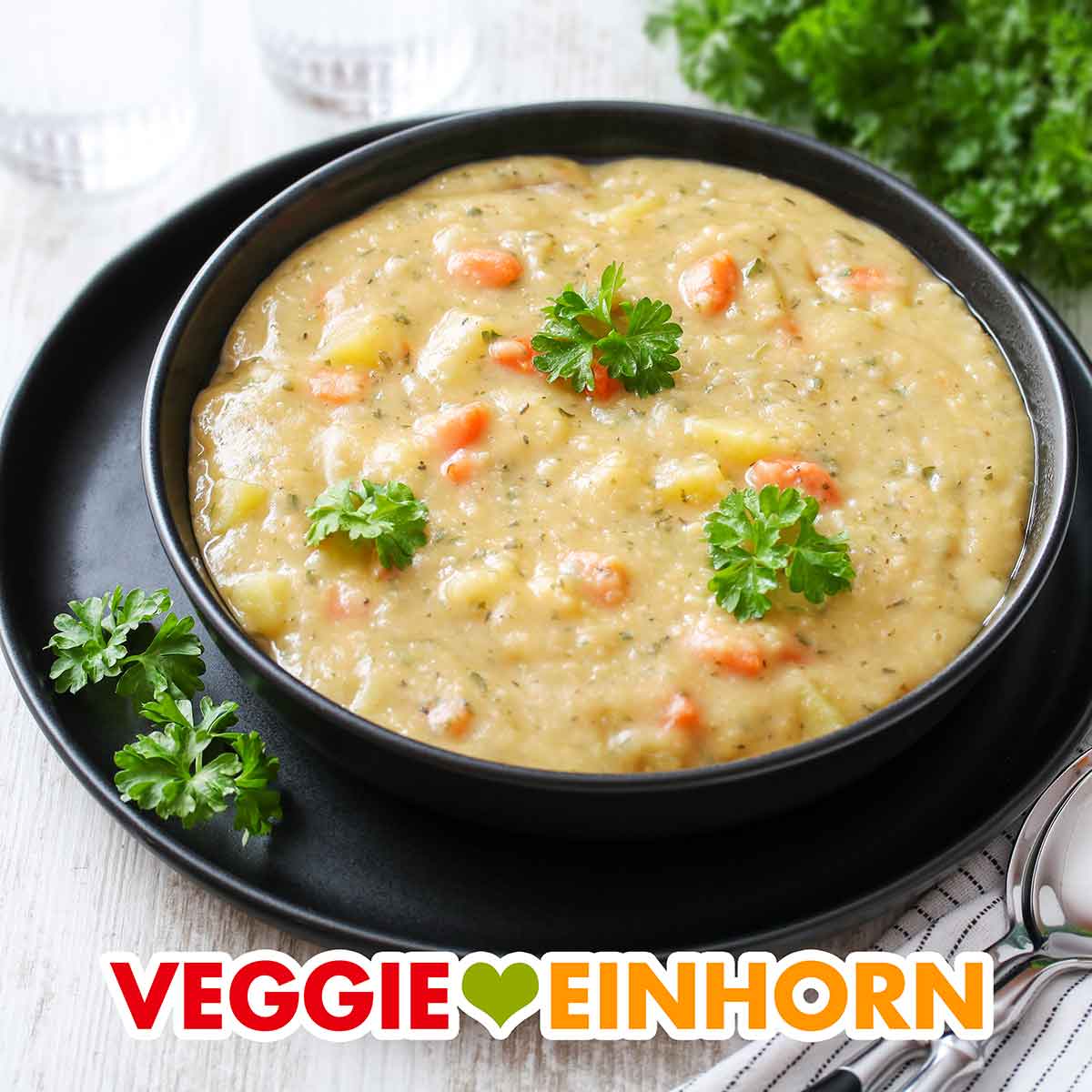 Gelbe Erbsen Eintopf