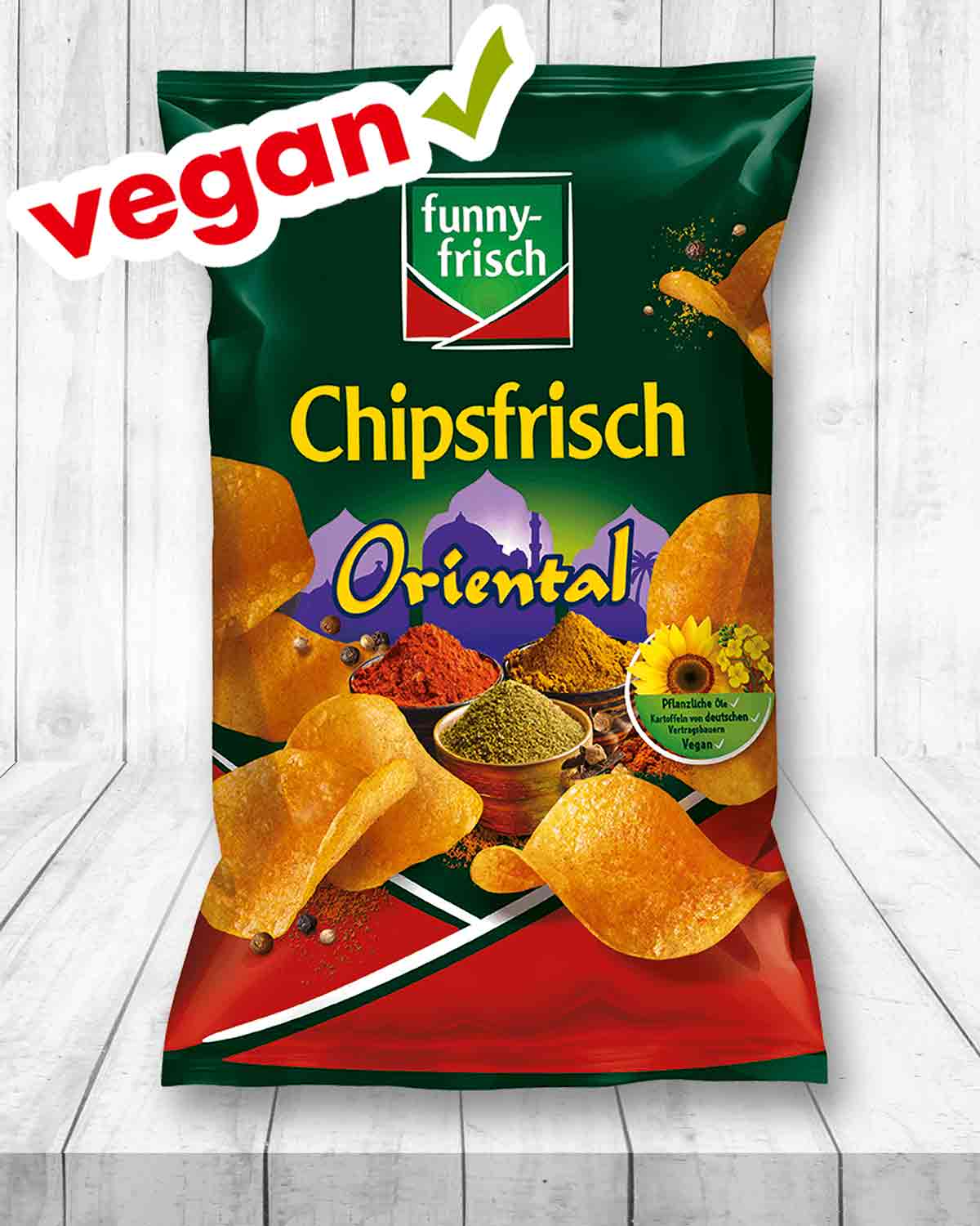 Vegane Funny Frisch Oriental