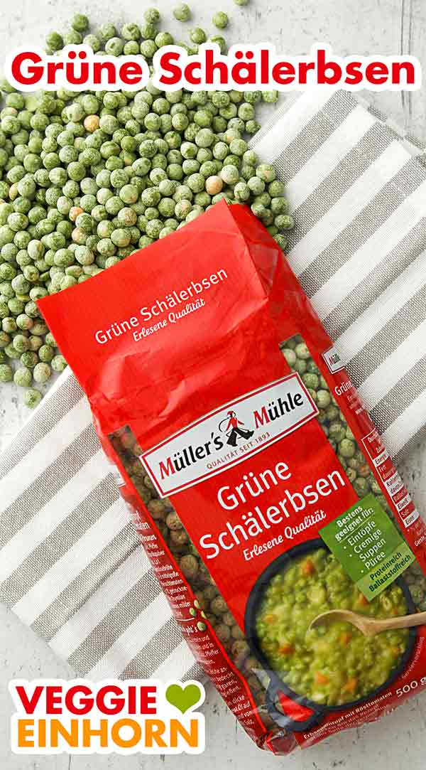 Grüne Schälerbsen von Müllers Mühle Grüne Schälerbsen