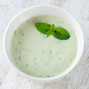 Gurken Raita mit Minze