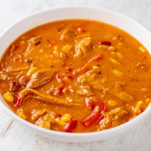 Vegane Gyrossuppe