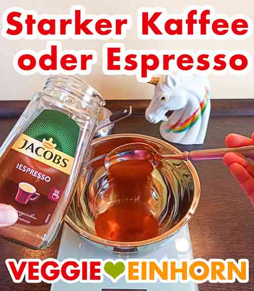 Löslicher Espresso Instant Espresso Pulver