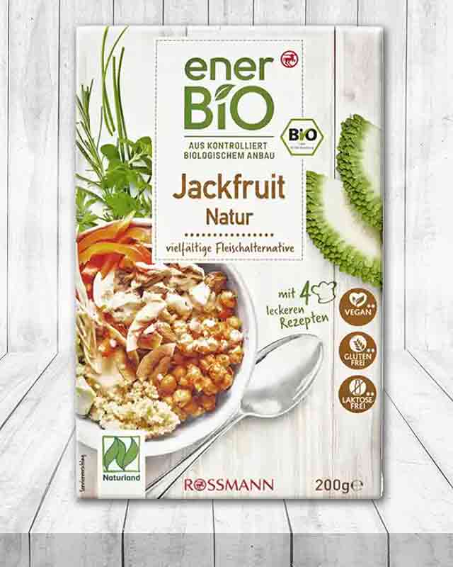 Eine Packung Jackfruit Natur von Rossmann