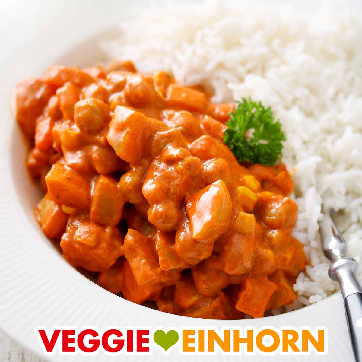 Veganes Kichererbsen Curry mit Kartoffeln