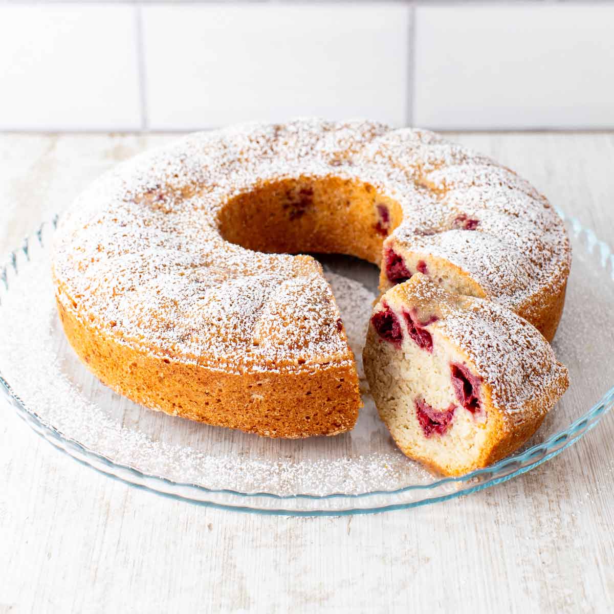 Veganer Kirschkuchen