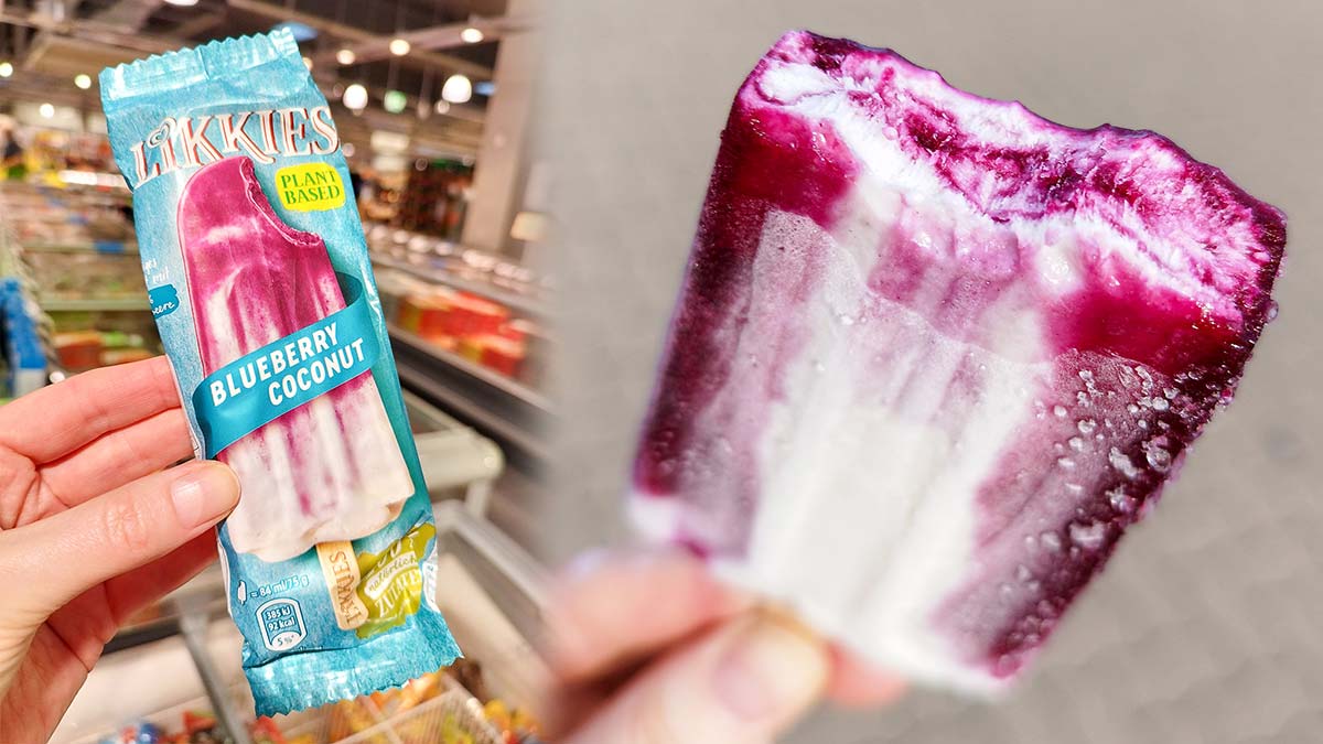 Veganes Likkies Blueberry Coconut Langnese Likkies Blueberry Coconut