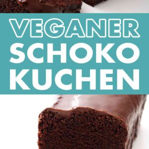 Leckerer veganer Schokokuchen