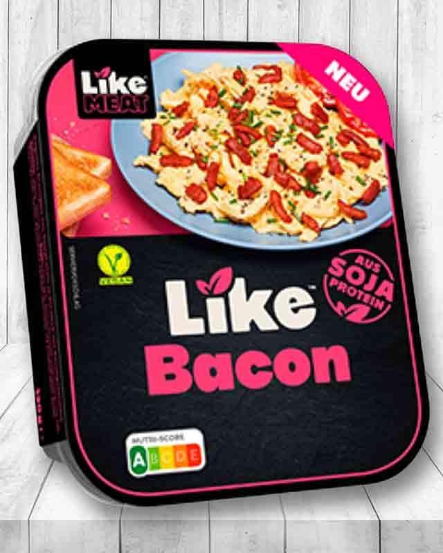 Eine Packung Like Bacon von Like Meat