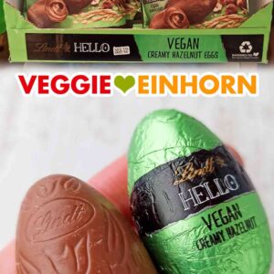 Vegane gefüllte Schokoeier von Lindt HELLO im Test