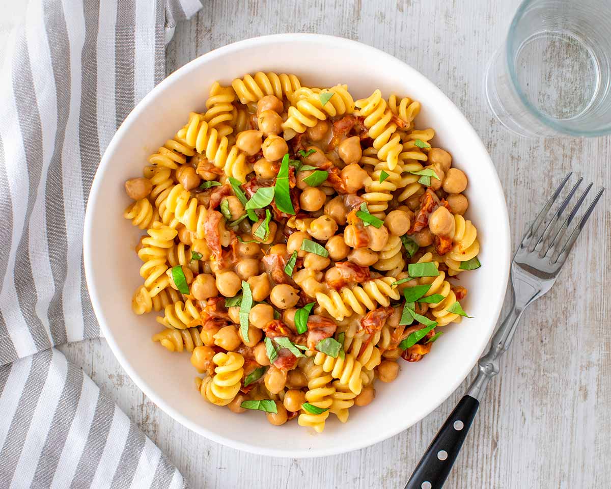 Marry Me Chickpeas Pasta