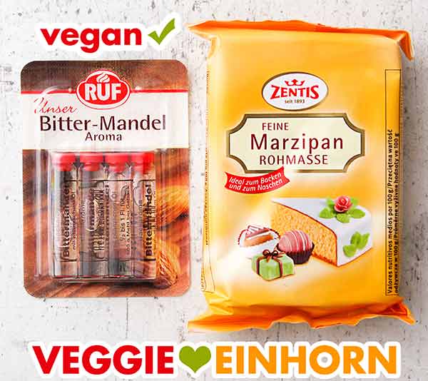 RUF Bittermandelaroma und Zentis Marzipan Rohmasse Bittermandelaroma und Marzipan Rohmasse