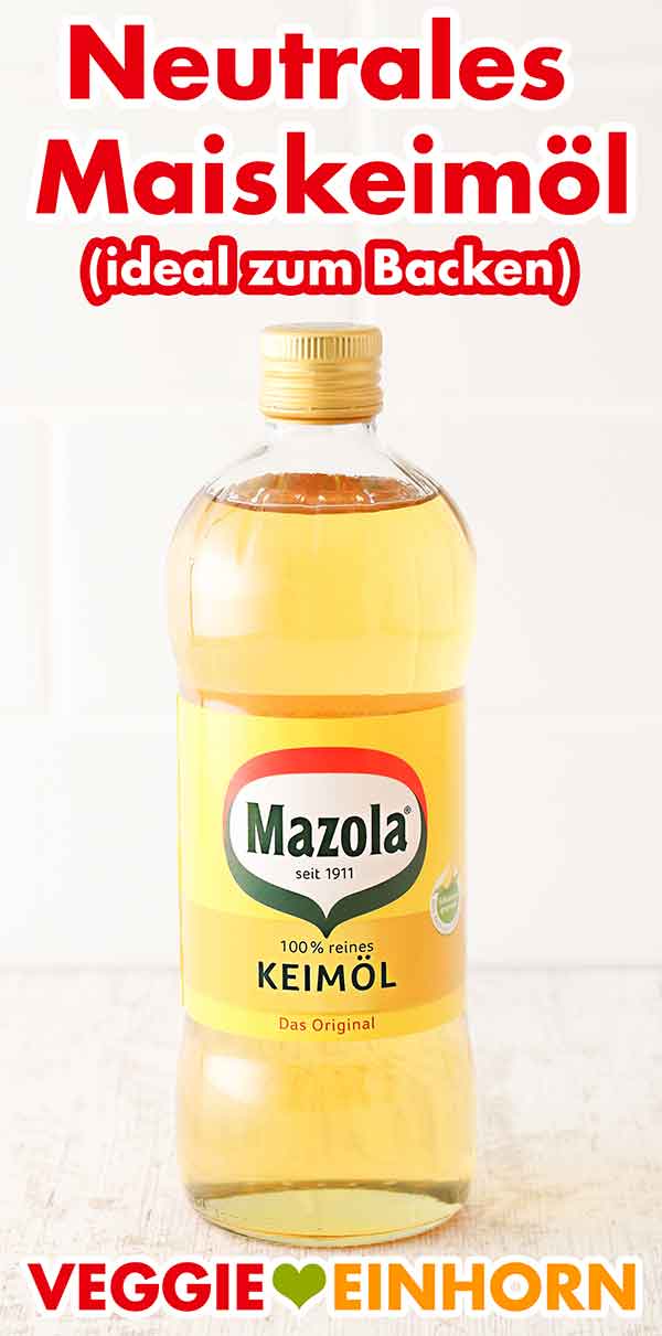 Eine Flasche Mazola Keimöl