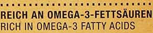 Der Veganz Lachs enthält Omega-3-Fettsäuren. Reich an Omega 3 Fettsäuren