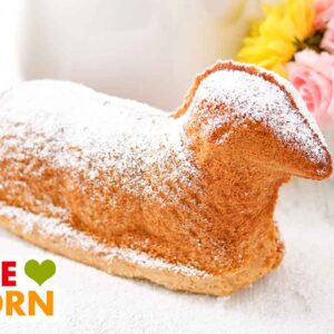 Veganes Osterlamm ohne Ei