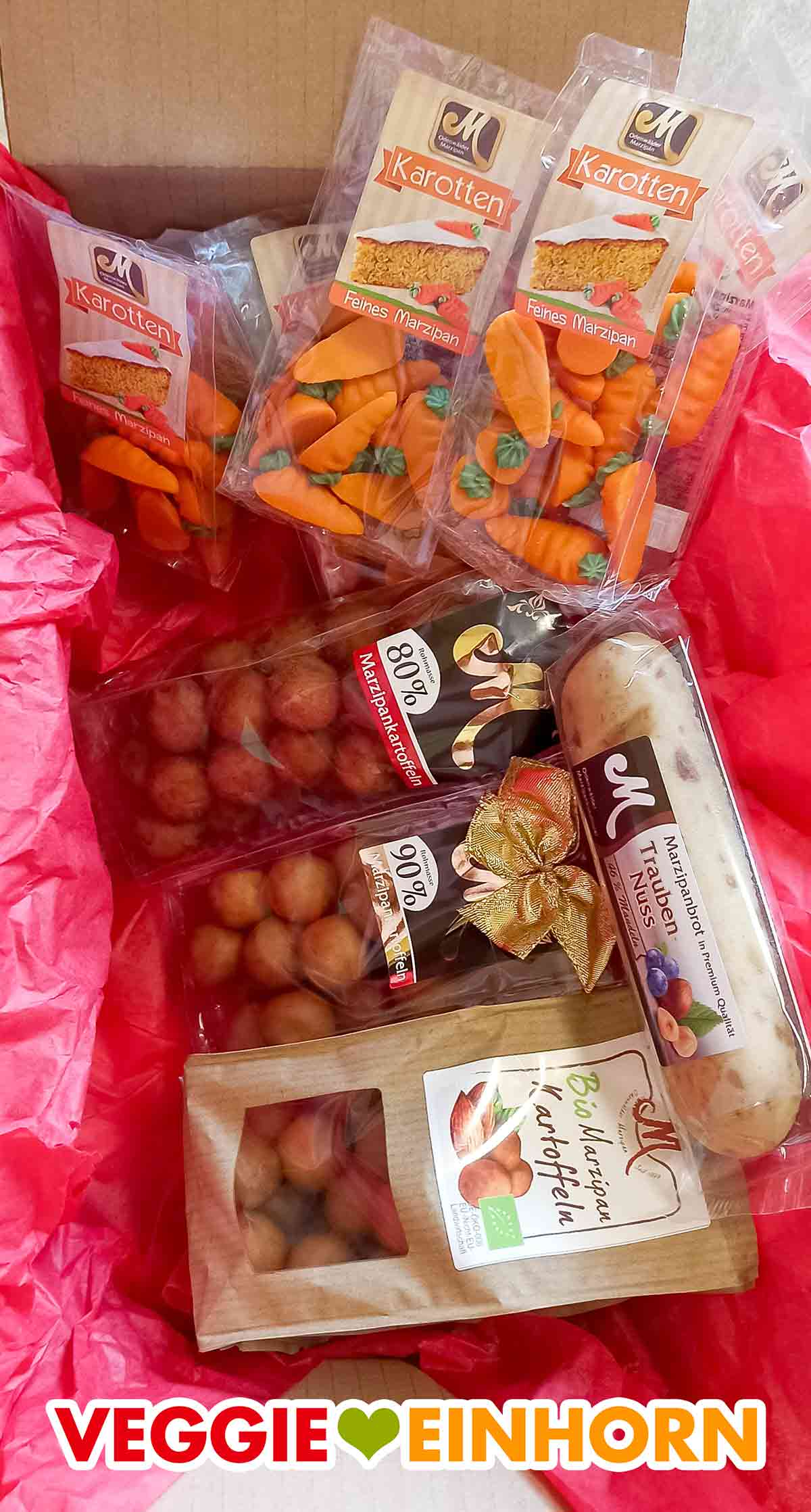 Diese Marzipan Produkte von Odenwälder sind alle vegan. Veganes Marzipan von Odenwälder
