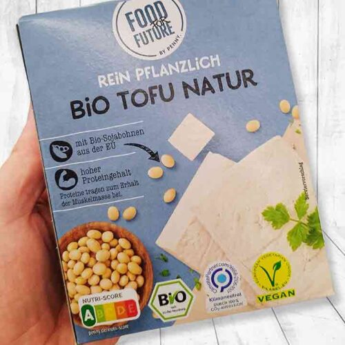 Packung Food for Future Bio Tofu Natur