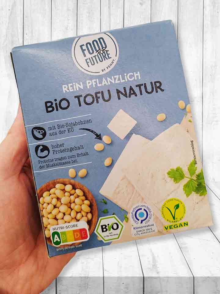 Packung Food for Future Bio Tofu Natur