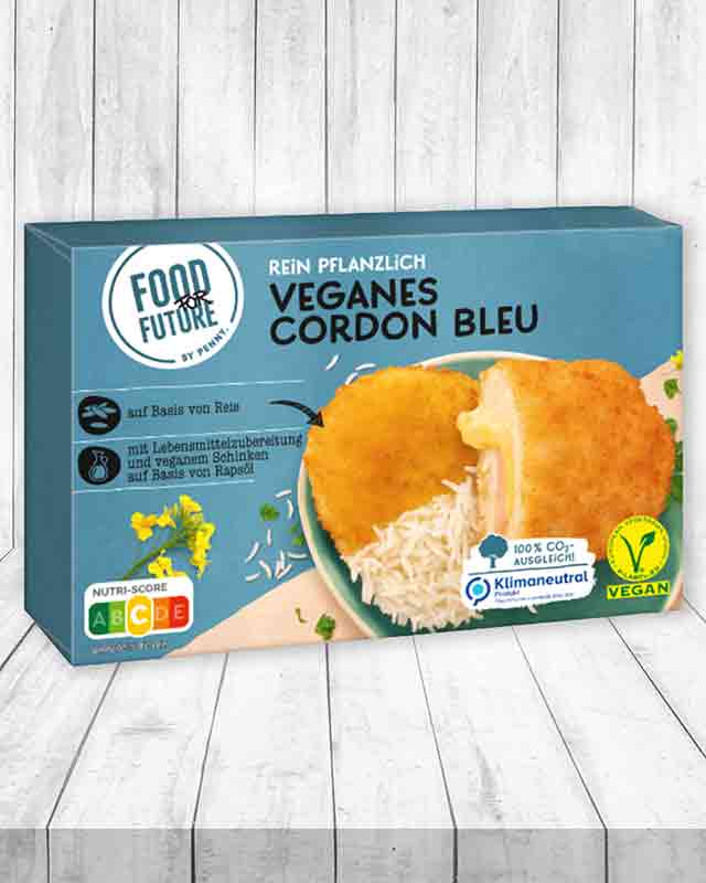 Penny Food For Future Veganes Cordon Bleu