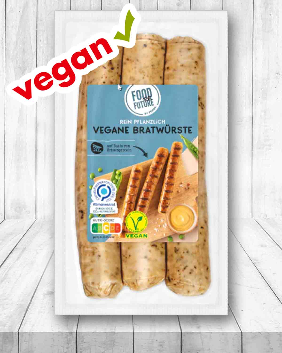 Vegane Bratwürste von Penny