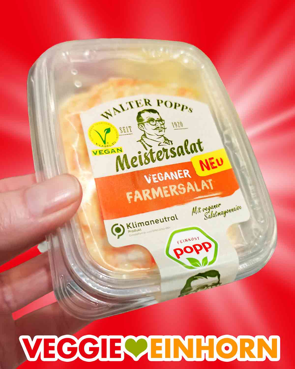 Veganer Farmersalat Popp Feinkost