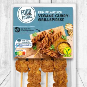 Vegane Curry Grillspieße von Penny im Test