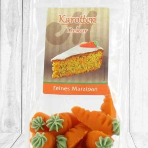 Vegane Marzipankarotten von Odenwälder im Test