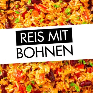 Bohnen mit Reis
