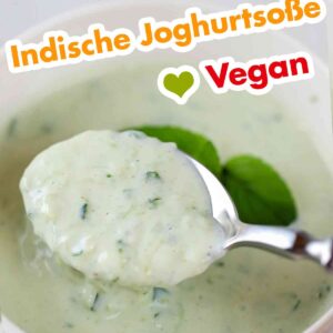 Rezept für vegane Gurken-Minz-Raita