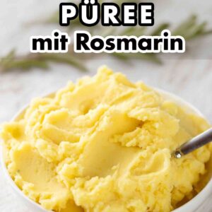 Veganes Kartoffelpüree mit Rosmarin Aroma