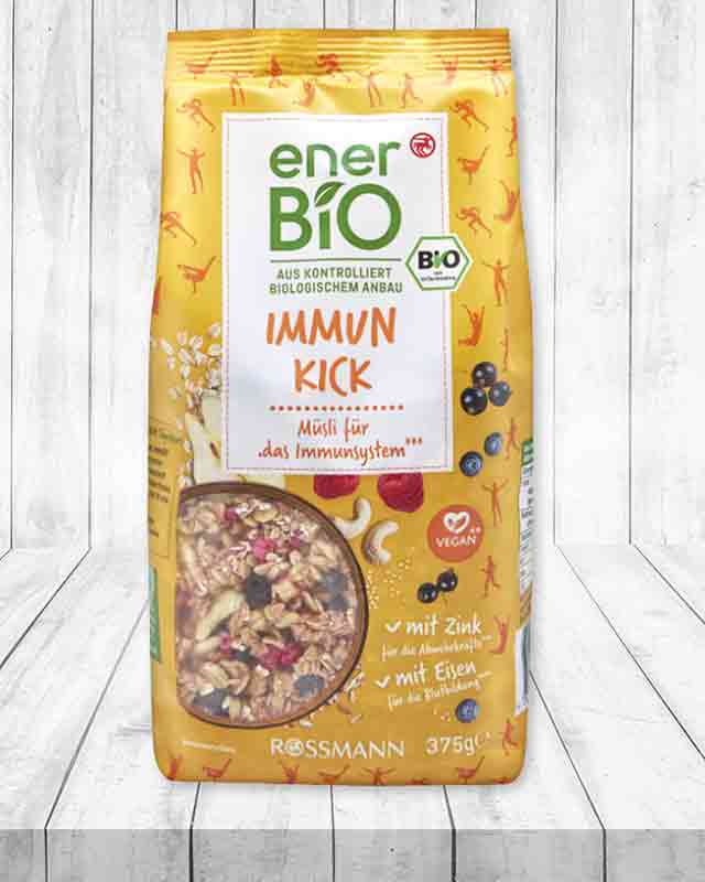 Veganes Immun Kick Müsli