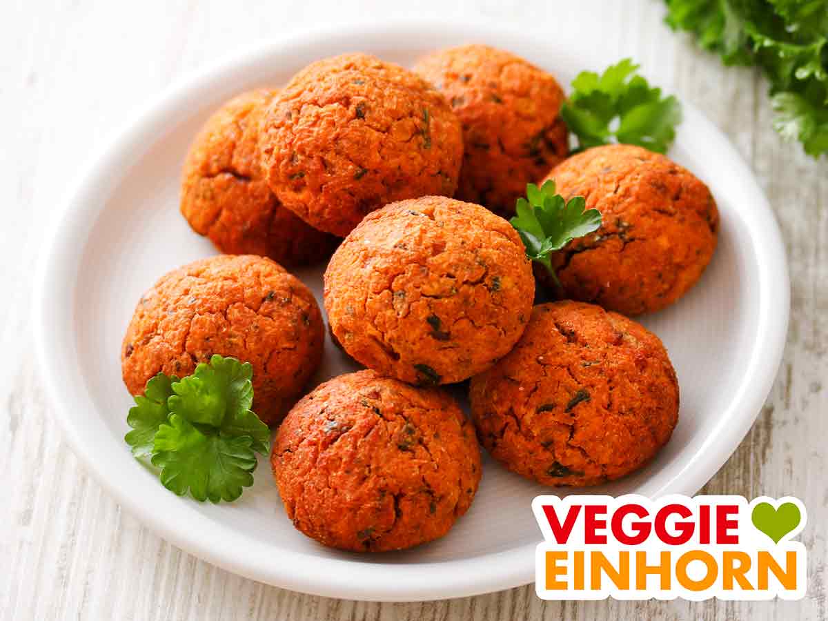 Indische Linsenbällchen Vegane Linsenbällchen